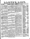 Lloyd's List Friday 10 February 1837 Page 1