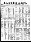 Lloyd's List Monday 20 September 1841 Page 1