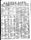 Lloyd's List Saturday 02 October 1841 Page 1