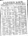 Lloyd's List Wednesday 12 January 1842 Page 1