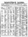 Lloyd's List Wednesday 13 September 1843 Page 1