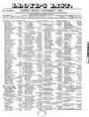 Lloyd's List Friday 01 November 1850 Page 1