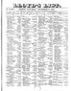 Lloyd's List Saturday 09 November 1850 Page 1