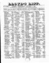 Lloyd's List Wednesday 08 January 1851 Page 1