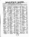 Lloyd's List Saturday 09 August 1851 Page 1
