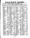 Lloyd's List Monday 08 September 1851 Page 1
