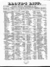 Lloyd's List Monday 22 September 1851 Page 1
