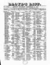 Lloyd's List Thursday 25 September 1851 Page 1