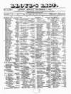 Lloyd's List Monday 01 December 1851 Page 1