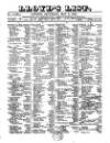 Lloyd's List Saturday 08 May 1852 Page 1