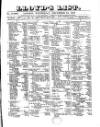 Lloyd's List Wednesday 22 December 1852 Page 1