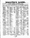 Lloyd's List Saturday 15 January 1853 Page 1
