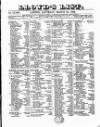 Lloyd's List Saturday 26 March 1853 Page 1
