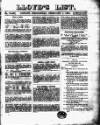 Lloyd's List Wednesday 01 February 1854 Page 1
