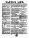 Lloyd's List Monday 06 February 1854 Page 1