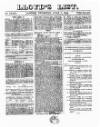 Lloyd's List Thursday 01 June 1854 Page 1