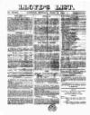 Lloyd's List Monday 12 June 1854 Page 1