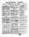 Lloyd's List Monday 26 June 1854 Page 1