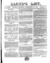 Lloyd's List Thursday 28 September 1854 Page 1
