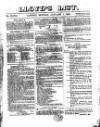 Lloyd's List Monday 15 January 1855 Page 1