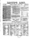 Lloyd's List Saturday 09 June 1855 Page 1