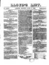 Lloyd's List Monday 11 June 1855 Page 1