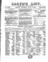 Lloyd's List Thursday 12 July 1855 Page 1