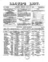 Lloyd's List Friday 27 July 1855 Page 1
