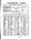 Lloyd's List Saturday 18 August 1855 Page 1
