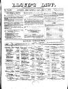 Lloyd's List Wednesday 09 January 1856 Page 1