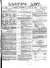 Lloyd's List Tuesday 15 January 1856 Page 1
