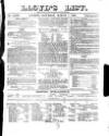 Lloyd's List Saturday 01 March 1856 Page 1