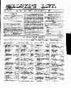 Lloyd's List Saturday 13 December 1856 Page 1