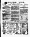 Lloyd's List Saturday 31 January 1857 Page 1