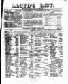 Lloyd's List Wednesday 11 November 1857 Page 1