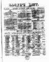 Lloyd's List Thursday 29 April 1858 Page 1