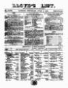Lloyd's List Thursday 03 June 1858 Page 1