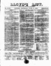 Lloyd's List Thursday 10 June 1858 Page 1