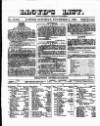 Lloyd's List Saturday 06 November 1858 Page 1