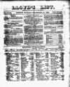 Lloyd's List Monday 13 December 1858 Page 1