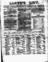 Lloyd's List Wednesday 29 December 1858 Page 1