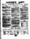 Lloyd's List Tuesday 11 January 1859 Page 1