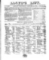 Lloyd's List Wednesday 11 January 1860 Page 1
