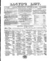 Lloyd's List Wednesday 18 January 1860 Page 1