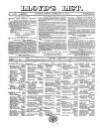 Lloyd's List Friday 10 February 1860 Page 1