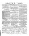 Lloyd's List Thursday 14 June 1860 Page 1