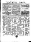 Lloyd's List Saturday 17 November 1860 Page 1