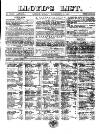 Lloyd's List Monday 19 November 1860 Page 1