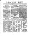 Lloyd's List Monday 03 December 1860 Page 1