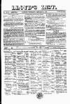 Lloyd's List Thursday 03 January 1861 Page 1